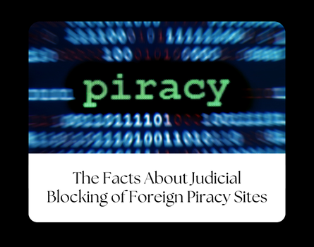 The Facts About Judicial Blocking of Foreign Piracy Sites